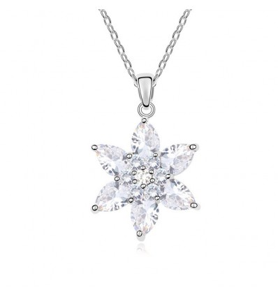 Colier Made With Swarovski Elements Floare De Colt