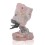 Ceas pe roca din quartz roz Colectia Ebano
