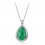 Colier "Classic Emerald"
