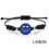 Bratara cu ceramica, argint si cristale Swarovski - "Share a Happy Feeling""