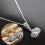 Set colier si cercei cu cristale cubic zirconia - "Crystal Glam"
