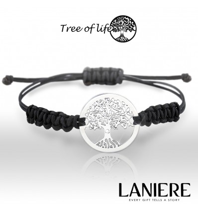 Bratara din aur cu diamant - Tree of Life - lucky charm