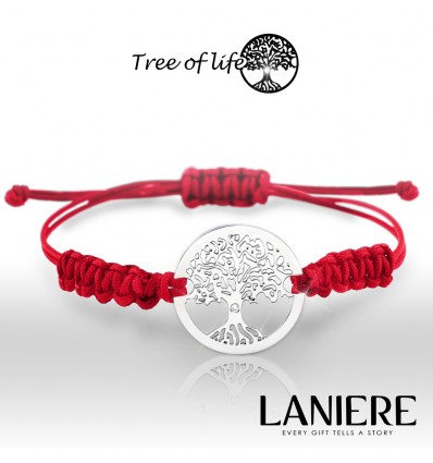 Bratara din aur cu diamant - Tree of Life - lucky charm