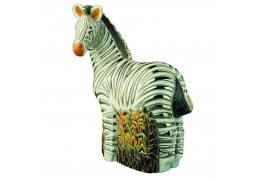 Zebra din ceramica pictata manual