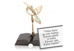 Napoleon Hill - despre gandirea pozitiva - Colectia citate motivationale cu cristale Swarovski