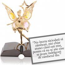 Garcia Marquez-despre zambet-Citat motivational Swarovski