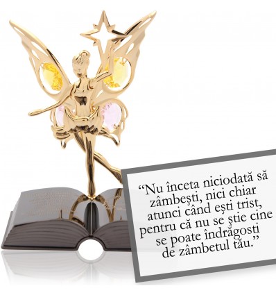 Garcia Marquez-despre zambet-Citat motivational Swarovski