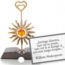 Shakespeare-"Despre optimism"-citat motivational Swarovski