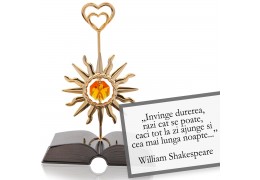 Shakespeare-"Despre optimism"-citat motivational Swarovski