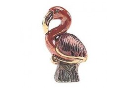 Flamingo din ceramica portelanata, de colectie - editie limitata