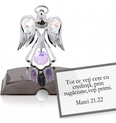 Ingeras cu cristale Swarovski - Povestea Bibliei