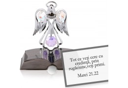 Ingeras cu cristale Swarovski - Povestea Bibliei