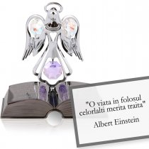 Albert Einstein - Despre viata - Colectia "Citate motivationale cu cristale Swarovski"