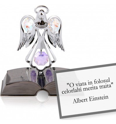 Albert Einstein - Despre viata - Colectia "Citate motivationale cu cristale Swarovski"