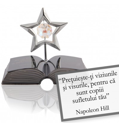 Napoleon-despre viziune-Citat motivational Swarovski