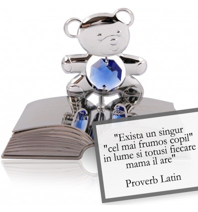 Proverb latin despre copii - Colectia citate motivationale cu cristale Swarovski