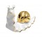 Melc din portelan de Limoges cu cristale Swarovski