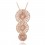Colier cu cristale Swarovski Elements - PARURE Milano ROSE