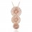 Colier cu cristale Swarovski Elements - PARURE Milano ROSE