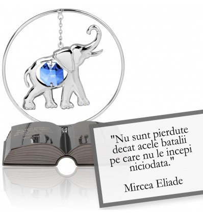 Mircea Eliade - Despre curaj - Colectia "Citate motivationale cu cristale Swarovski"