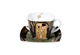 Ceasca de cafea sau cappuccino "Sarutul" Gustav Klimt - Goebel
