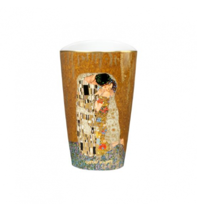 Vaza din portelan "Sarutul" Klimt - Goebel