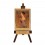 Sevalet "Doamna cu evantaiul" Klimt - foita de aur 23kt