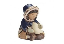 Prieten de la Polul Nord - figurina din ceramica