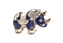 Rinocer din ceramica portelanata