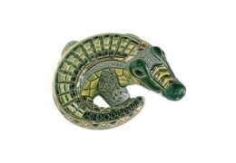 Crocodil din ceramica portelanata