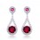 Cercei cu cristale Swarovski Elements - "Romance City"