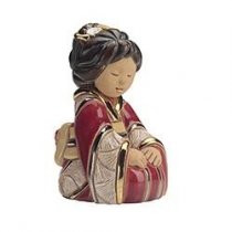 Gheisa - figurina din ceramica