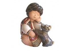Prieteni - figurina din ceramica