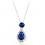 Colier made with Swarovski Elements "Sapphire Dream"