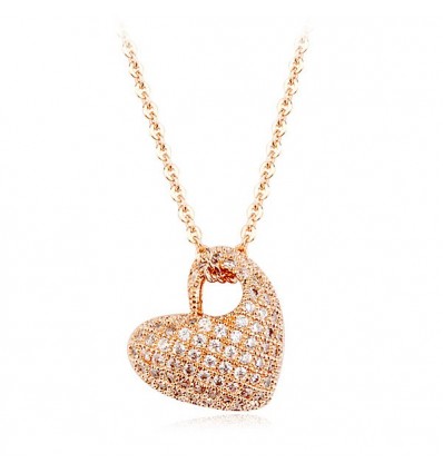 Colier Lovely Heart Diamond