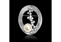 Brosa Pearl and Diamonds Embrace