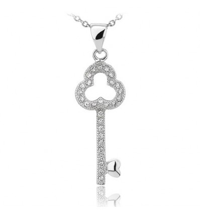 Colier din argint Magical Diamond Key