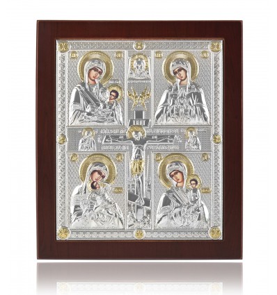 Icoana Bizantin-Ortodoxa Argint 999