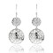 Cercei Chandelier Sophisticated Circles  Argint 925
