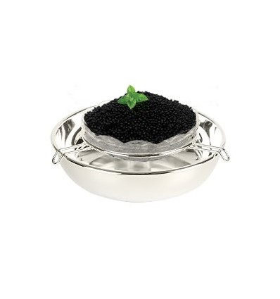 Suport argintat de caviar "Delicacy" by Chinelli