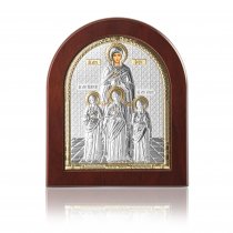 "Sfanta Sofia" icoana argint pe lemn