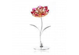 "Tender Red Flower" - Floare cu cristale Swarovski