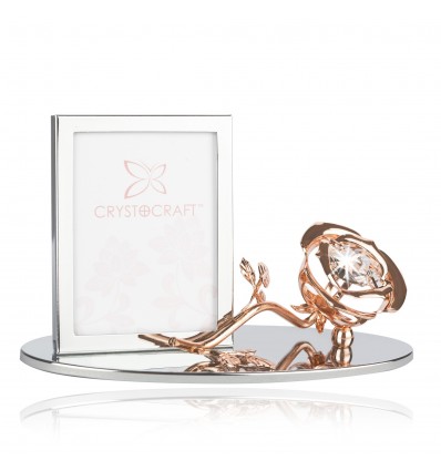 Rama foto aur roz si cristale Swarovski "Forever with Love"