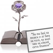 Goethe- despre viata - Colectia "Citate motivationale cu cristale Swarovski"