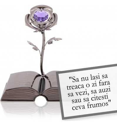 Goethe- despre viata - Colectia "Citate motivationale cu cristale Swarovski"