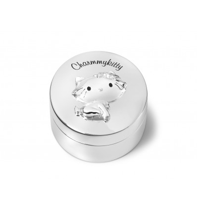 Cutiuta de prima bucla si primul dintisor Charm My Kitty - Cadou Pentru Mot si Botez