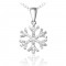 Colier "Winter Magic Silver 925 Crystal Diamonds"