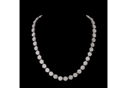 Statement Diamond Queen Necklace Made with Swarovksi Elements