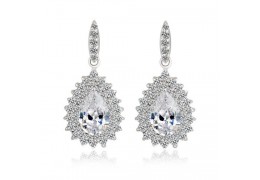 Cercei cu cristale "Magic Diamond Drops"