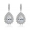 Cercei cu cristale "Magic Diamond Drops"